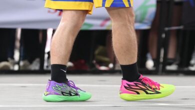 giày bóng rổ 2 màu